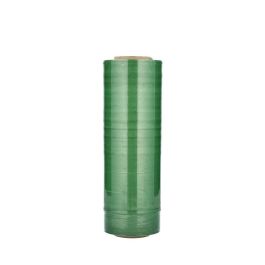 Hi Performance Hand Stretch Wrap Cast Green (Tinted) - 15" x 1500' x 63 Gauge - 4 rls/cs