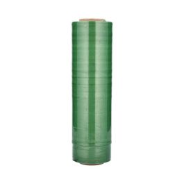 Colored Stretch Wrap Cast Green (Dark) - 18" x 1000' x 100 Gauge - 4 rls/cs