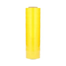 Yellow Stretch Film Roll (Tinted) - 20" x 1000' - 4 rls/cs
