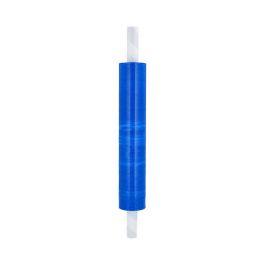 Blue Pipe Stretch Wrap - 20" x 1000' x 80 Gauge - 4 rls/cs