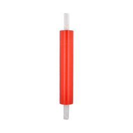 Orange Pipe Stretch Wrap - 20" x 1000' x 80 Gauge - 4 rls/cs