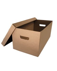 File Storage Box (Kraft) - 24 x 12 x 10"