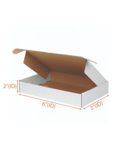 white top color shipping box