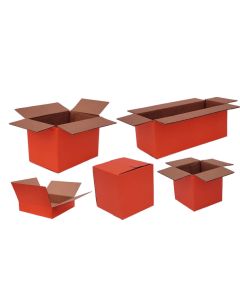 Orange Shipping Box 