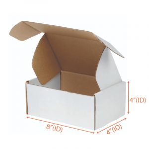 white top color shipping box