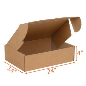 Mailer Box (Kraft) - 24 x 14 x 4