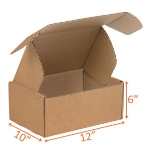 Mailer Box (Kraft) - 12 x 10 x 6