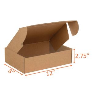Mailer Box (Kraft) - 12 x 8 x 2 ¾
