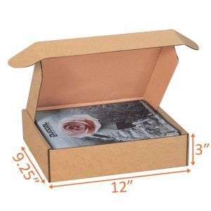 Mailer Box (Kraft) - 12 x 9 ¼ x 3