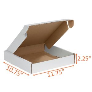 White Mailer Box - 11 ¾ x 10 ¾ x 2 ¼