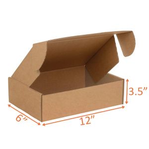 Mailer Box (Kraft) - 12 x 6 x 3 ½