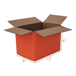 Orange Shipping Box 