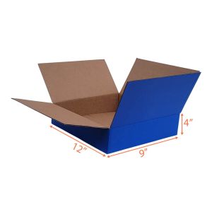 Blue Shipping Box 