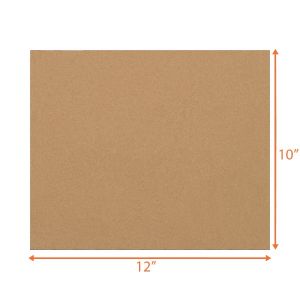 Corrugated Sheet (Kraft) - 10 x 12