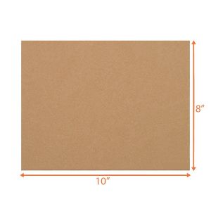 Corrugated Sheet (Kraft) - 8 x 10