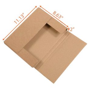 Easy Fold Mailer (Kraft) - 11 ⅛ x 8 ⅝ x 2