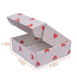 hearts corrugated box