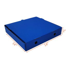Blue Pizza Box 