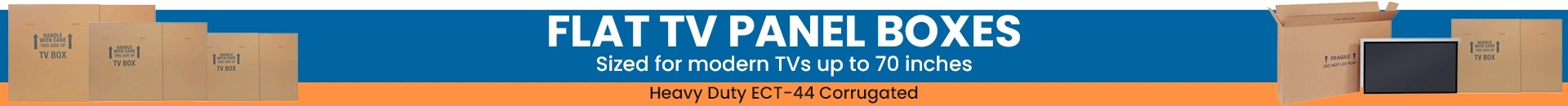Flat TV Panel Boxes