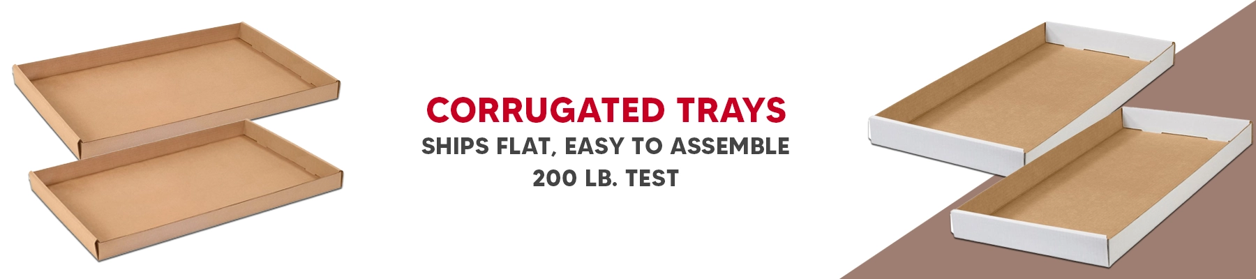 Corrugated Trays