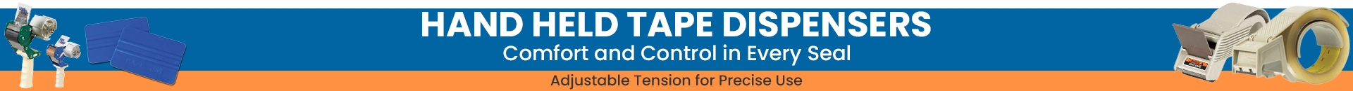 Hand Held Tape Dispensers