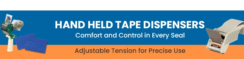 Hand Held Tape Dispensers