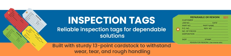 Inspection Tags