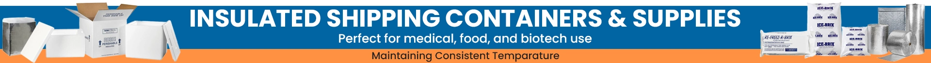 Insulated Shipping Containers & Supplies