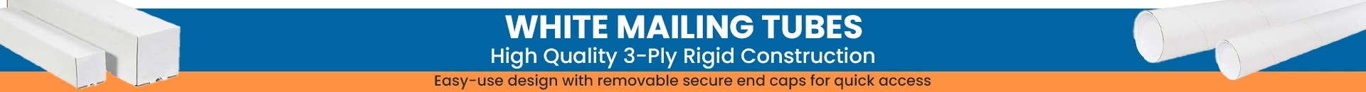 White Mailing Tubes