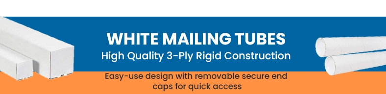White Mailing Tubes