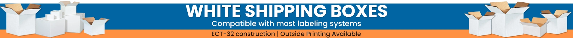 White Shipping Boxes
