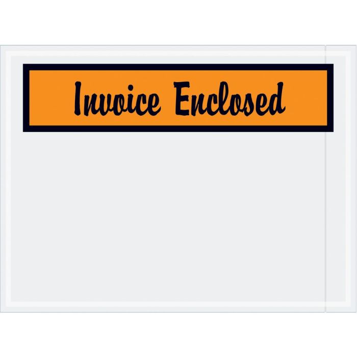 packing list invoice enclosed envelopes